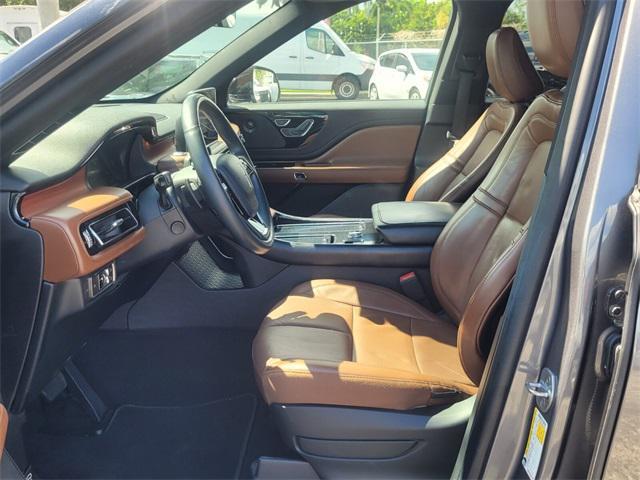 used 2021 Lincoln Aviator car, priced at $34,990