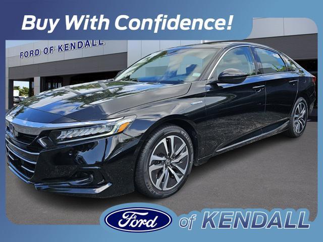 used 2021 Honda Accord Hybrid car, priced at $23,990