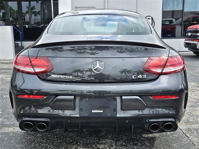 used 2021 Mercedes-Benz AMG C 43 car, priced at $42,990