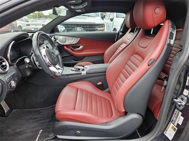 used 2021 Mercedes-Benz AMG C 43 car, priced at $42,990