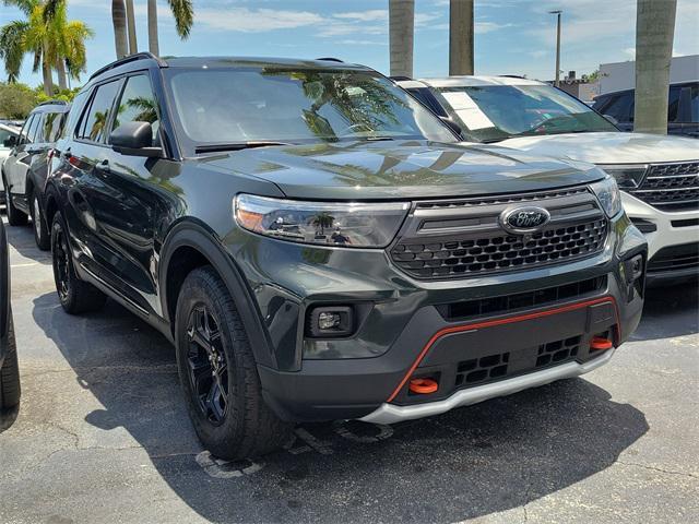 used 2022 Ford Explorer car, priced at $30,990