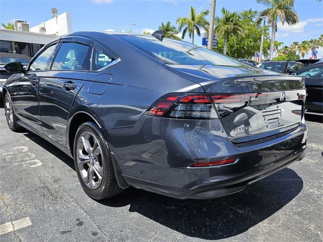 used 2024 Honda Accord car, priced at $24,490