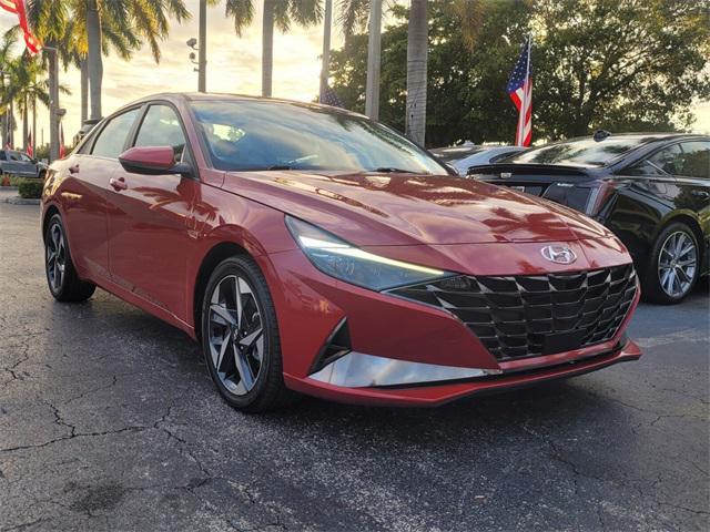 used 2022 Hyundai Elantra car, priced at $18,990