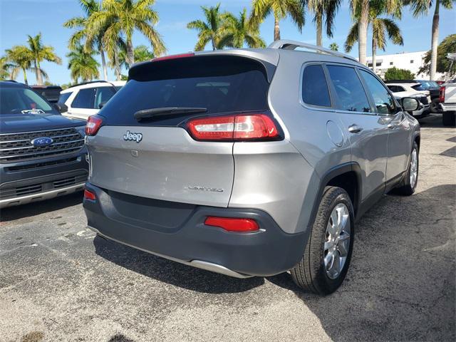 used 2016 Jeep Cherokee car, priced at $9,990