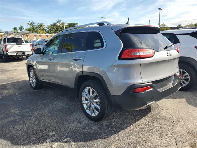 used 2016 Jeep Cherokee car, priced at $9,990