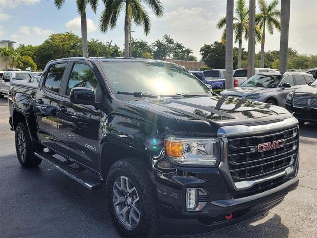 used 2021 GMC Canyon car, priced at $30,590