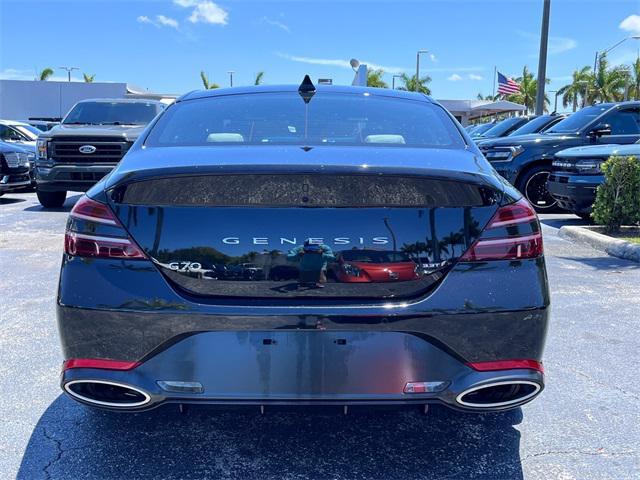 used 2023 Genesis G70 car, priced at $38,990