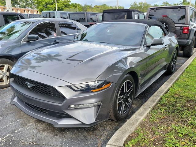 used 2021 Ford Mustang car, priced at $17,590