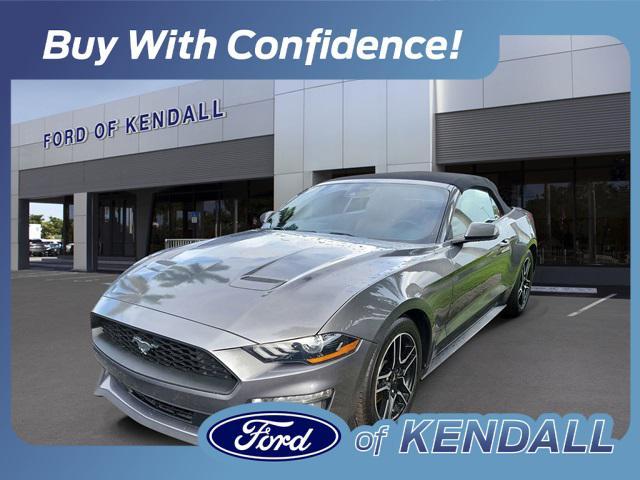 used 2021 Ford Mustang car, priced at $17,590