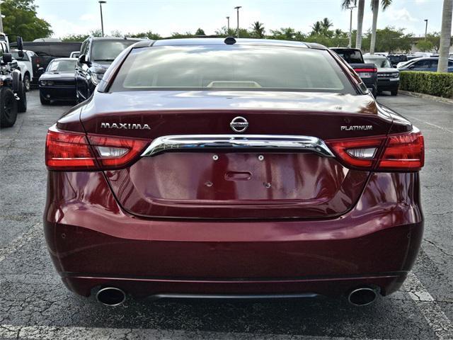 used 2018 Nissan Maxima car, priced at $16,990