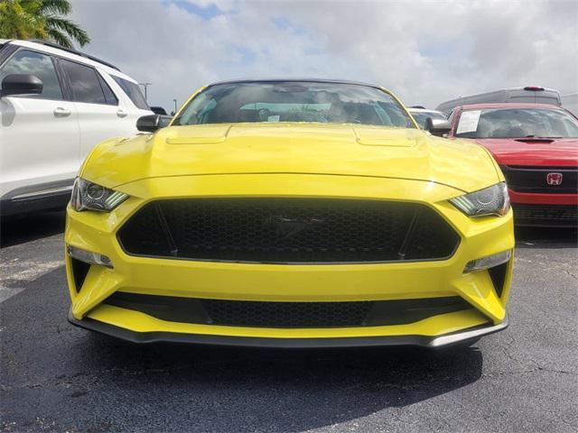 used 2021 Ford Mustang car, priced at $33,990