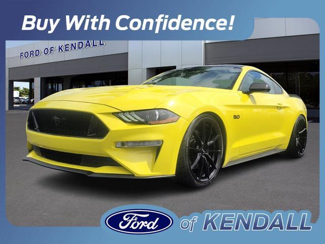 used 2021 Ford Mustang car, priced at $33,990