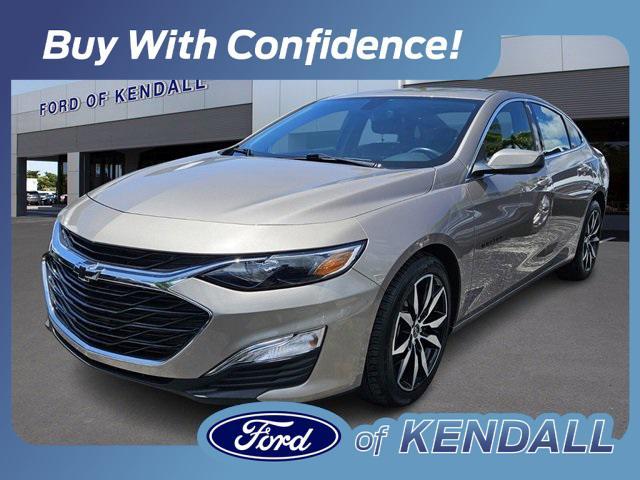 used 2022 Chevrolet Malibu car, priced at $19,590