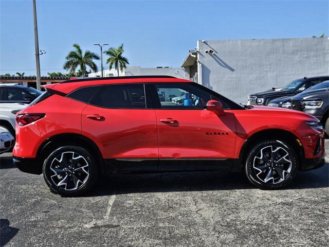 used 2022 Chevrolet Blazer car, priced at $28,590