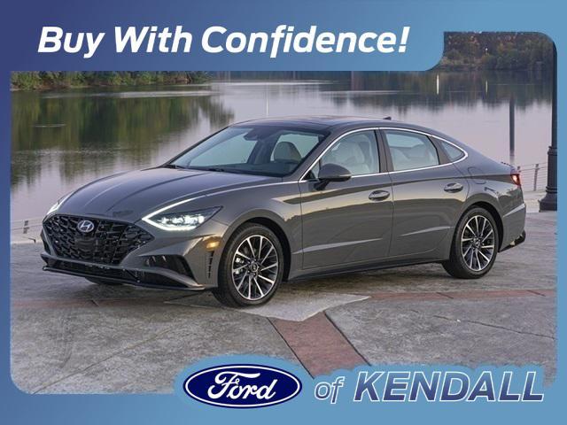 used 2021 Hyundai Sonata car, priced at $16,990
