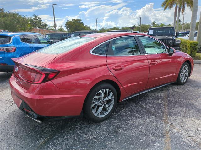 used 2021 Hyundai Sonata car, priced at $16,990