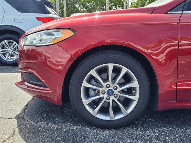used 2017 Ford Fusion car, priced at $13,990