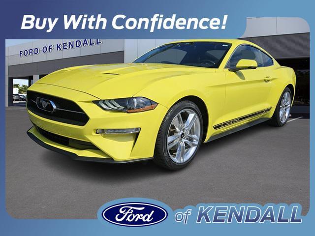 used 2021 Ford Mustang car, priced at $25,990