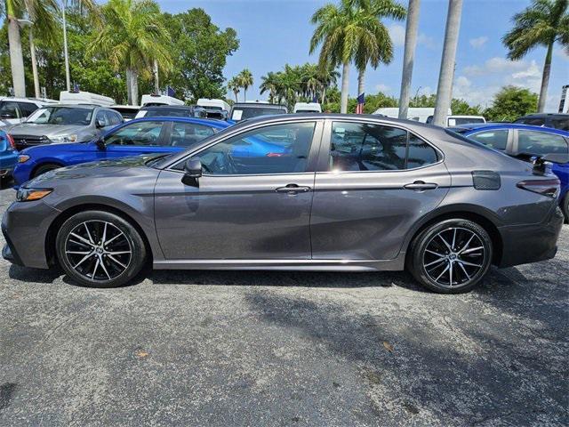 used 2022 Toyota Camry car, priced at $23,990