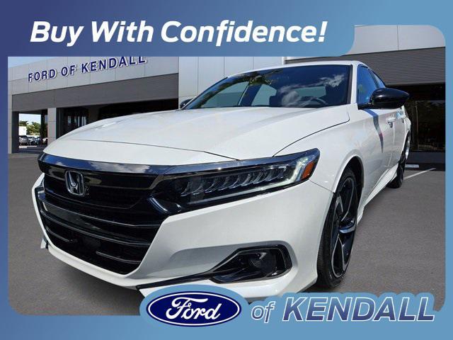 used 2021 Honda Accord car, priced at $22,990