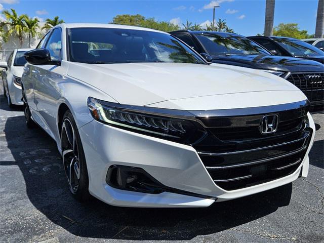 used 2021 Honda Accord car, priced at $22,990
