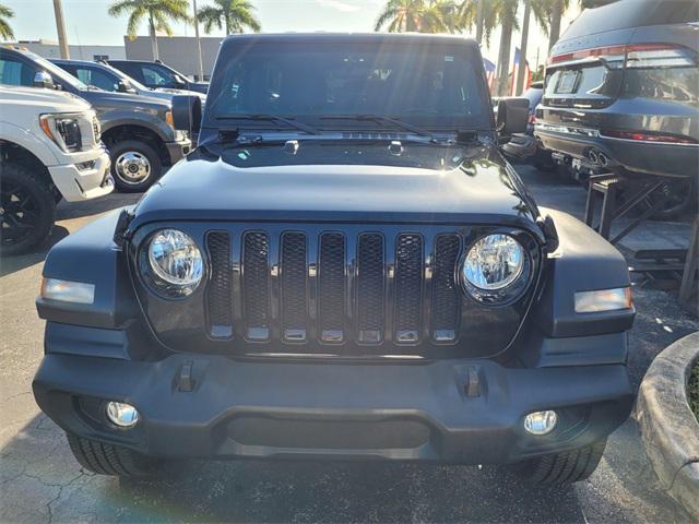 used 2022 Jeep Wrangler Unlimited car, priced at $30,790