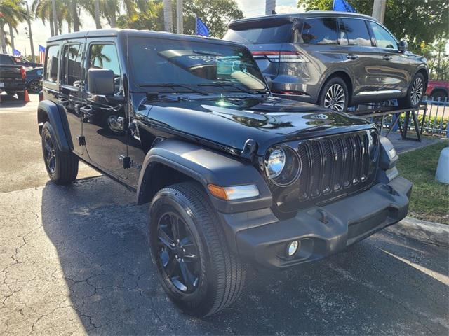 used 2022 Jeep Wrangler Unlimited car, priced at $30,790