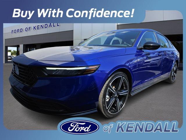used 2024 Honda Accord Hybrid car, priced at $27,990