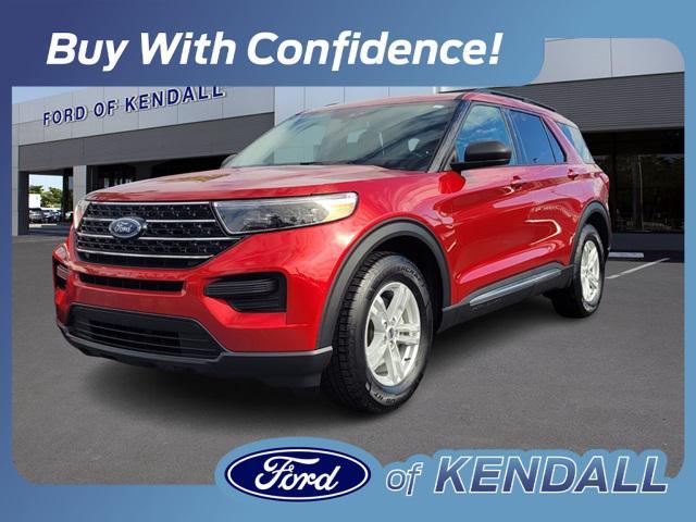 used 2021 Ford Explorer car, priced at $24,990