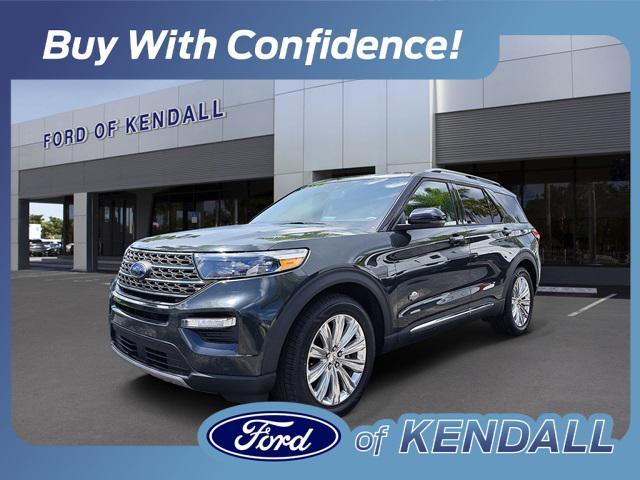 used 2022 Ford Explorer car, priced at $36,990