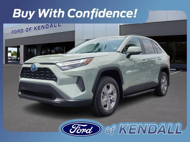 used 2022 Toyota RAV4 Hybrid car, priced at $30,990