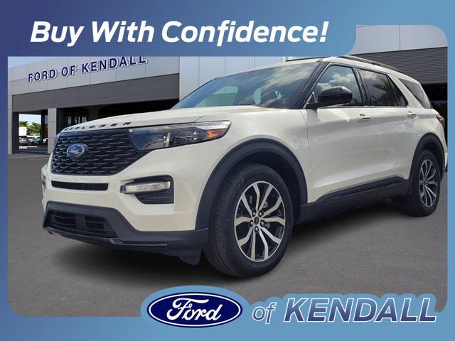 used 2022 Ford Explorer car, priced at $30,590