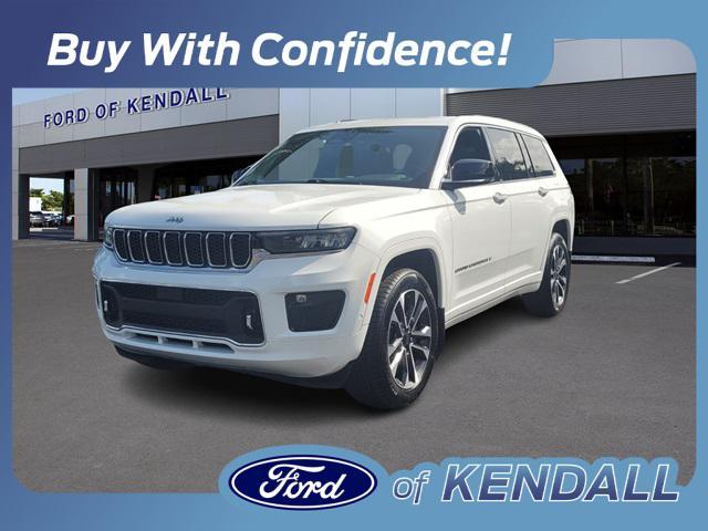 used 2021 Jeep Grand Cherokee L car, priced at $37,990