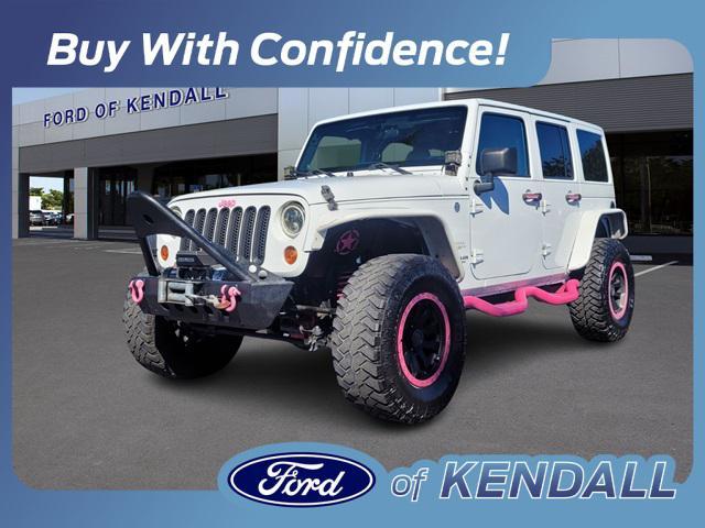 used 2012 Jeep Wrangler Unlimited car, priced at $14,790