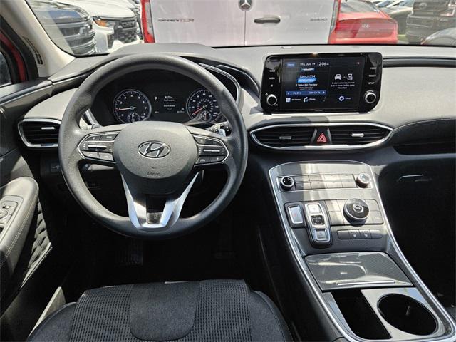 used 2021 Hyundai Santa Fe car, priced at $18,990