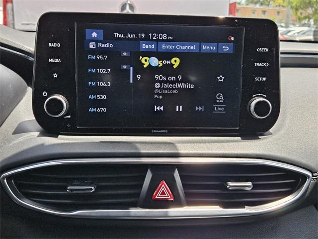 used 2021 Hyundai Santa Fe car, priced at $18,990