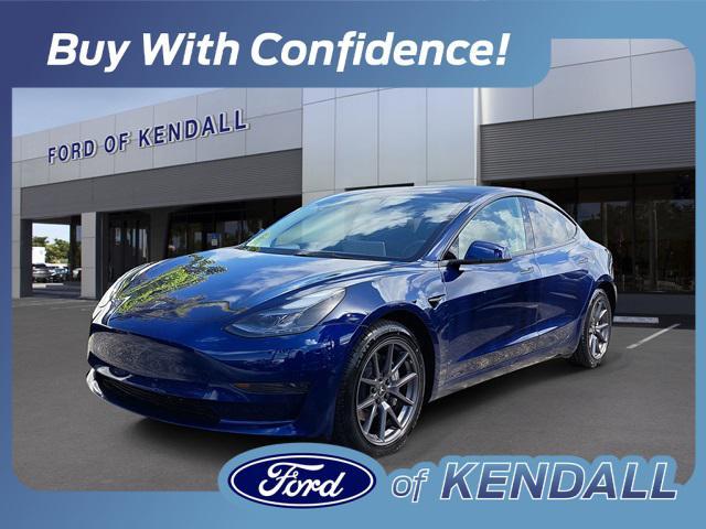 used 2023 Tesla Model 3 car, priced at $21,990