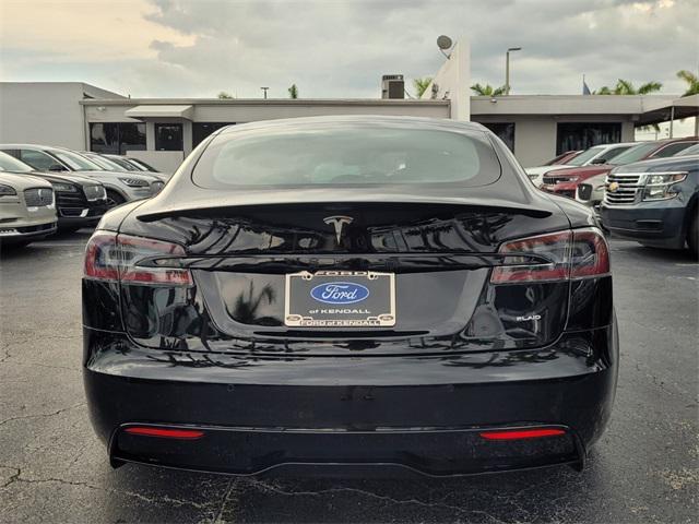 used 2022 Tesla Model S car, priced at $63,590
