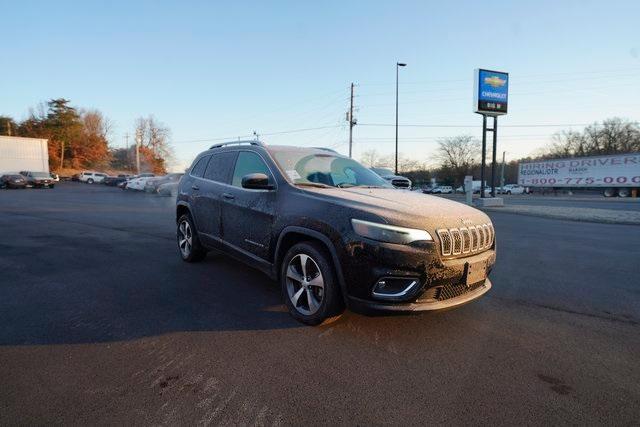 used 2021 Jeep Cherokee car, priced at $21,200