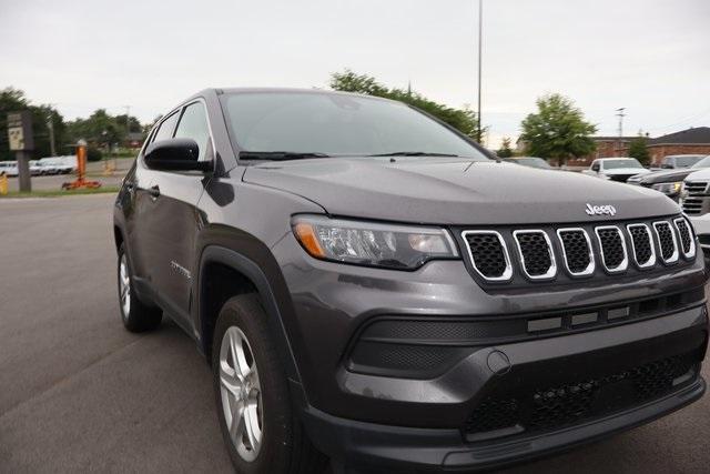used 2023 Jeep Compass car, priced at $22,200