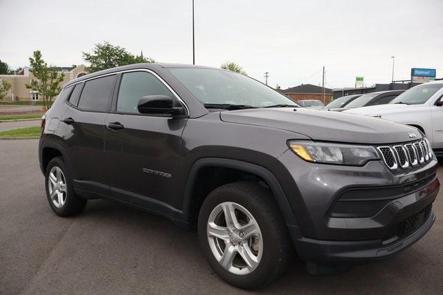 used 2023 Jeep Compass car, priced at $22,200