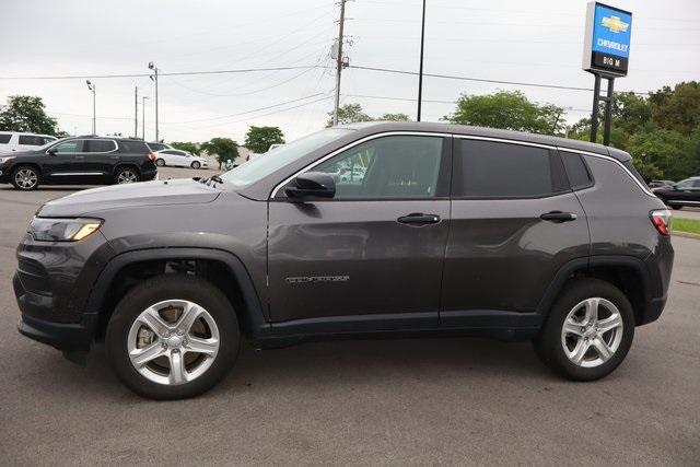used 2023 Jeep Compass car, priced at $22,200