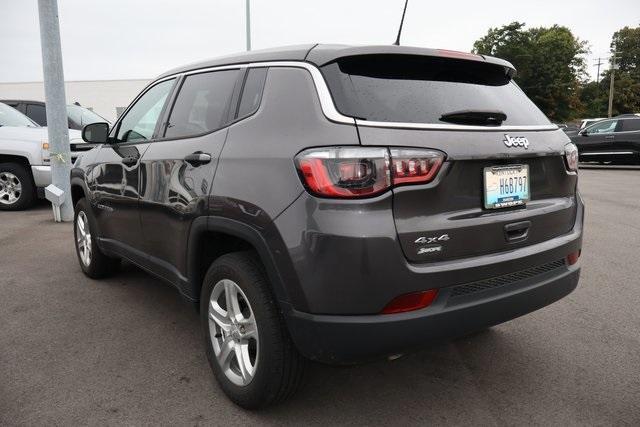 used 2023 Jeep Compass car, priced at $22,200