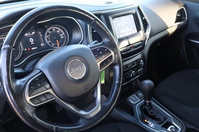 used 2019 Jeep Cherokee car, priced at $16,200