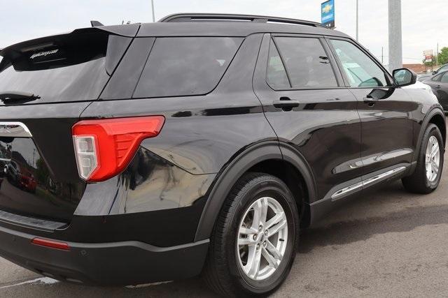 used 2022 Ford Explorer car, priced at $27,900