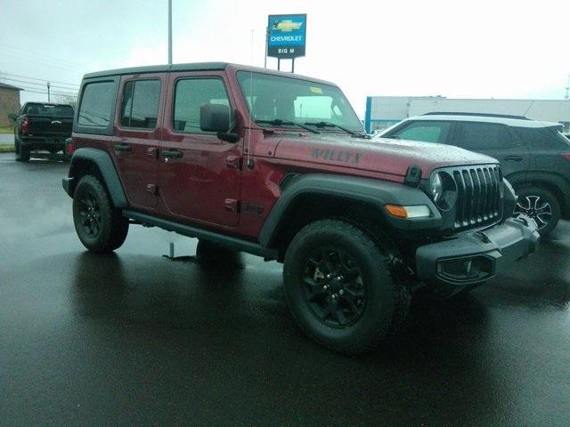 used 2021 Jeep Wrangler Unlimited car, priced at $28,500