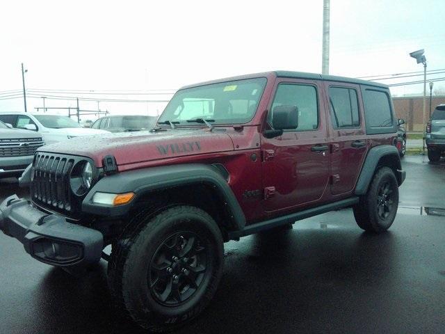 used 2021 Jeep Wrangler Unlimited car, priced at $28,500