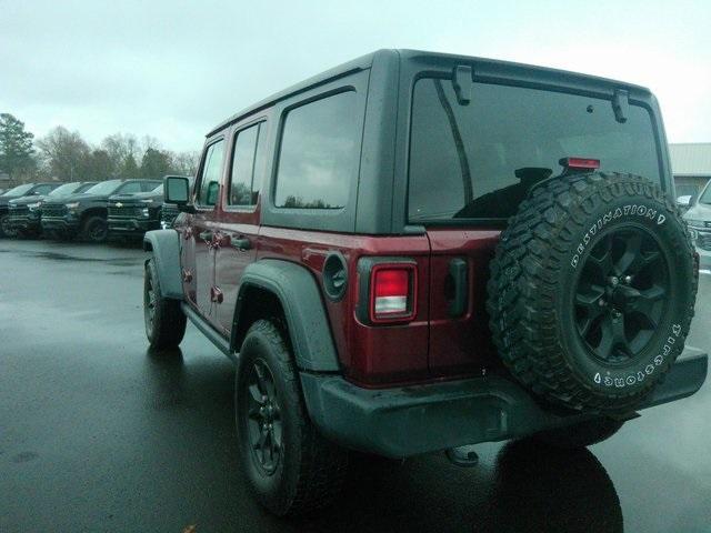 used 2021 Jeep Wrangler Unlimited car, priced at $28,500