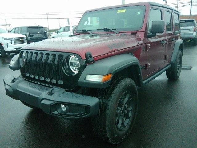 used 2021 Jeep Wrangler Unlimited car, priced at $28,500