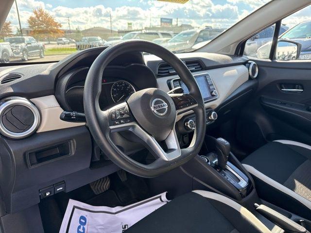 used 2022 Nissan Versa car, priced at $15,500